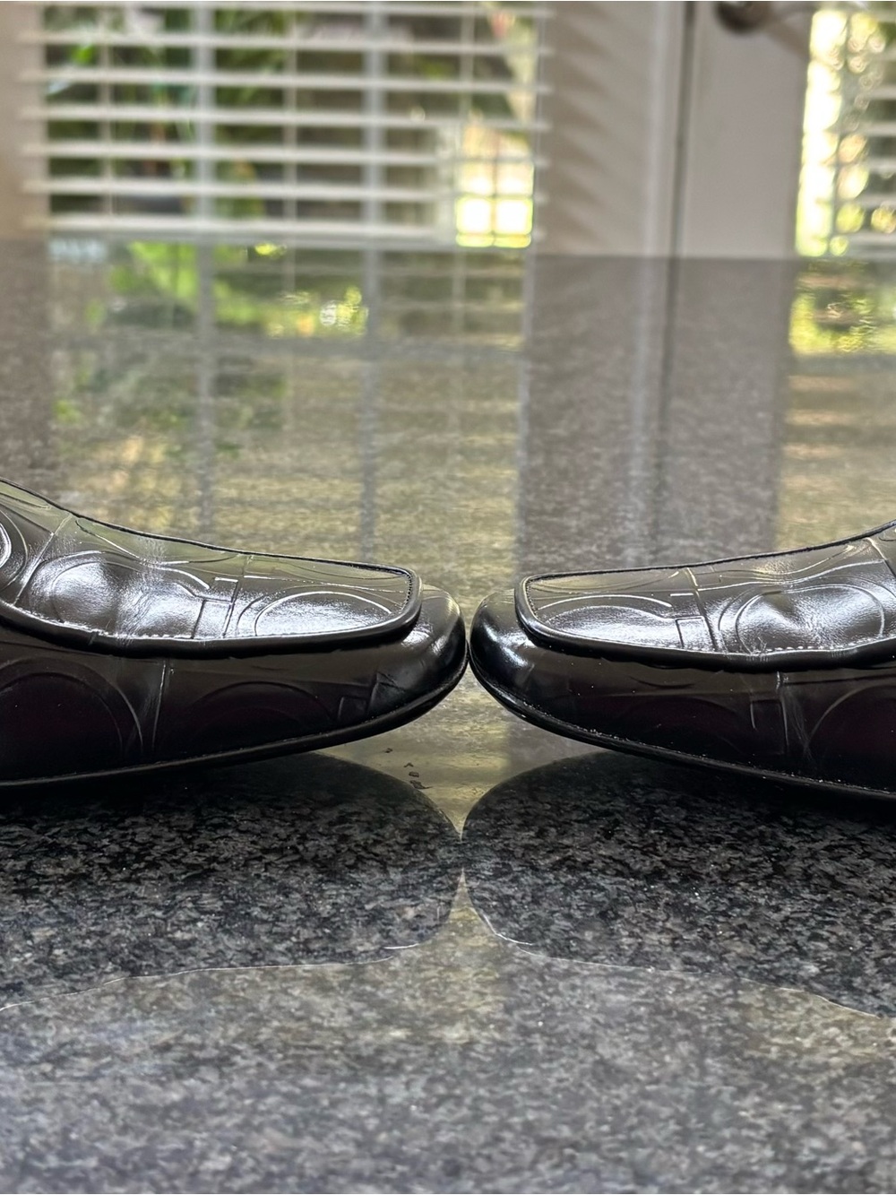 Women’s Salvatore Ferragamo Black Leather Loafers - 9.5 AA